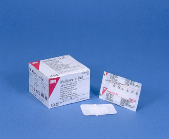 3M™ Medipore™ +Pad Soft Cloth Adhesive Wound Dressing, 3500 Series